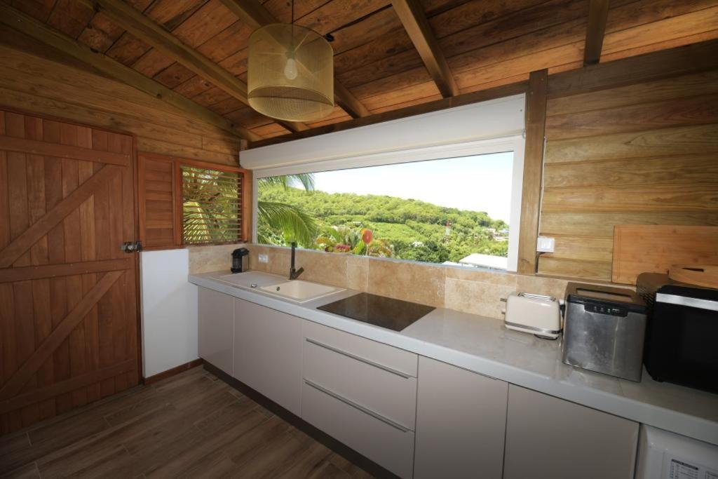 Ferienwohnung Cocotier, Elegant T3 Avec Jardin Tropical Sainte-Anne Exterior foto