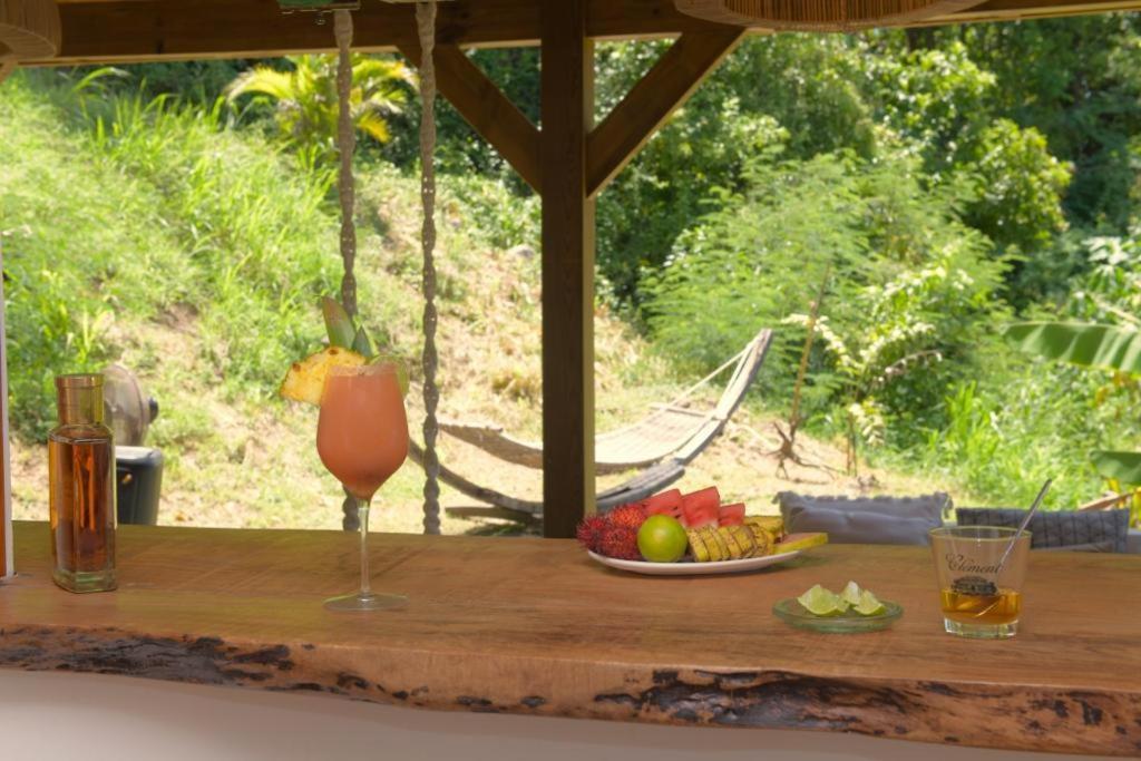 Ferienwohnung Cocotier, Elegant T3 Avec Jardin Tropical Sainte-Anne Exterior foto