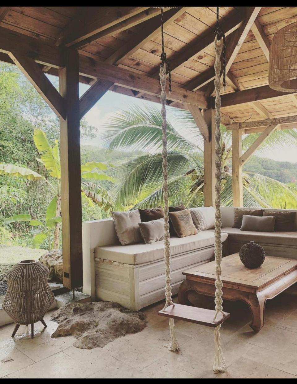Ferienwohnung Cocotier, Elegant T3 Avec Jardin Tropical Sainte-Anne Exterior foto
