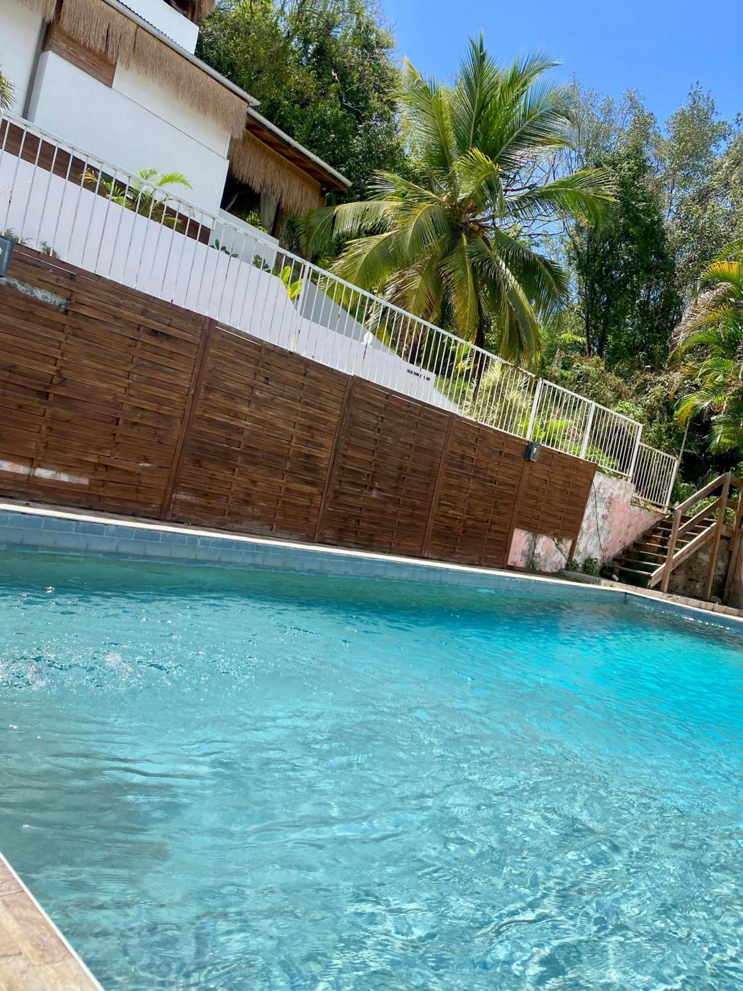 Ferienwohnung Cocotier, Elegant T3 Avec Jardin Tropical Sainte-Anne Exterior foto